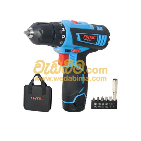 Fixtec 12V Cordless Impact Drill